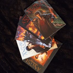 Angel After The Fall Volumes 1-4 and Angel Aftermath Volume 5 Comic Books